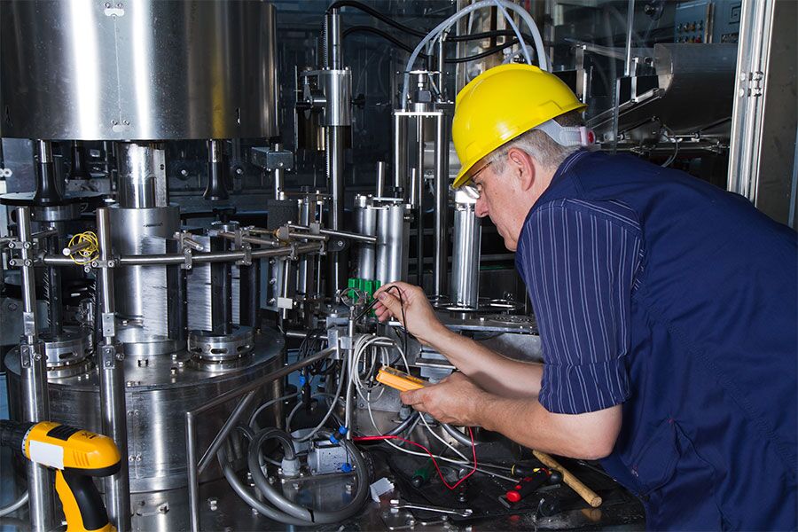 Technicians who regularly maintain color sorter machines